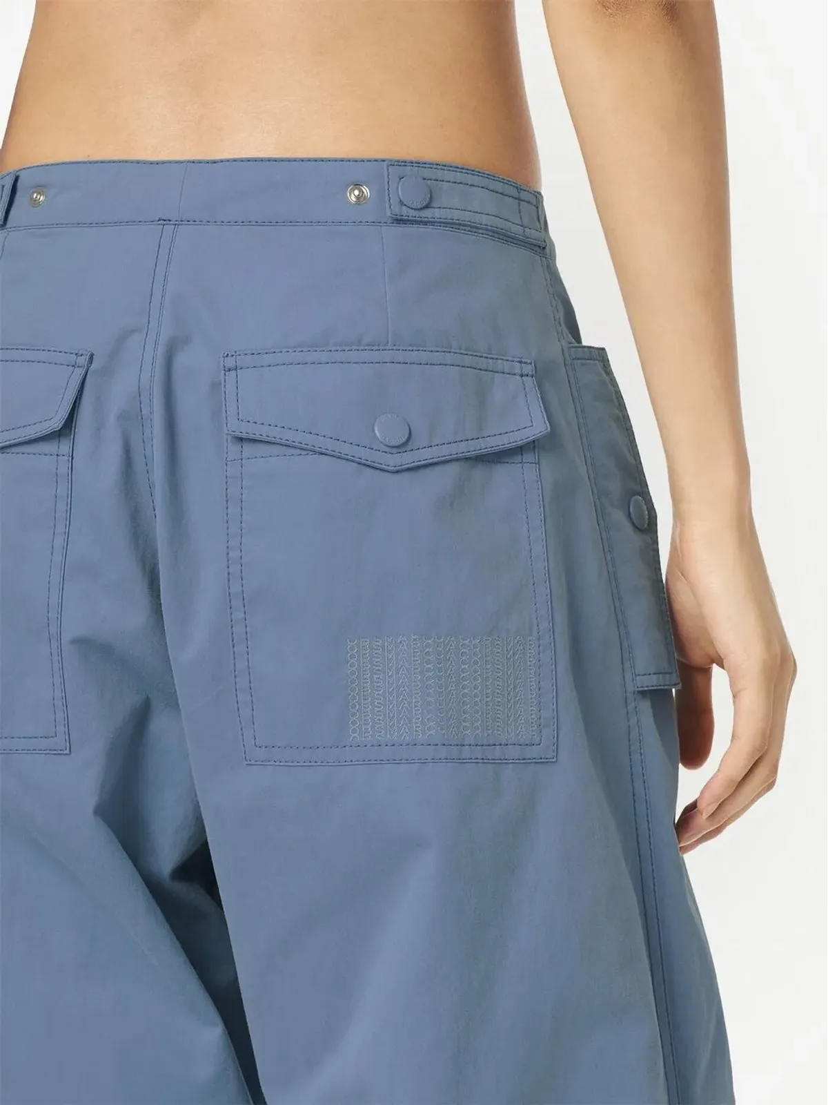 Marc Jacobs ゆるめのドローストリングカーゴパンツ - ブルー - 画像5