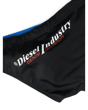 Diesel Kids ミルダ ロゴプリント スイムトランクス - サムネイル2