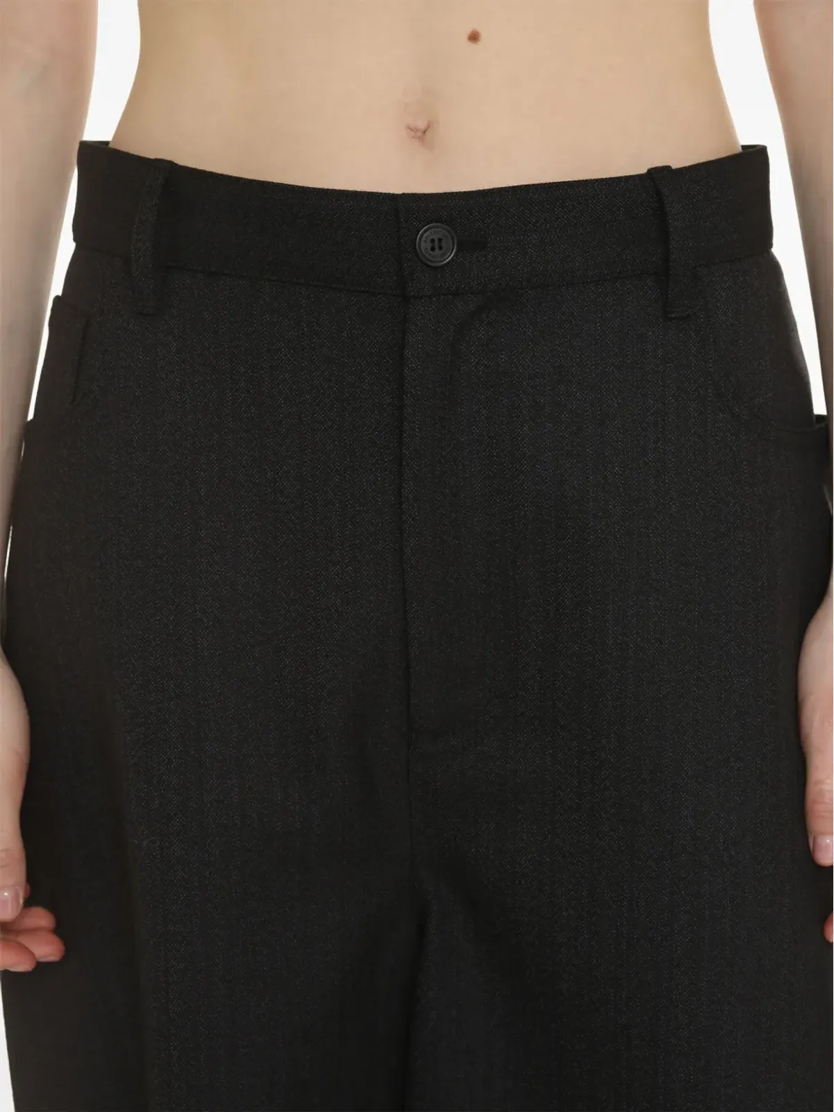 Balenciaga ワイドレッグ クロップドパンツ - 画像4