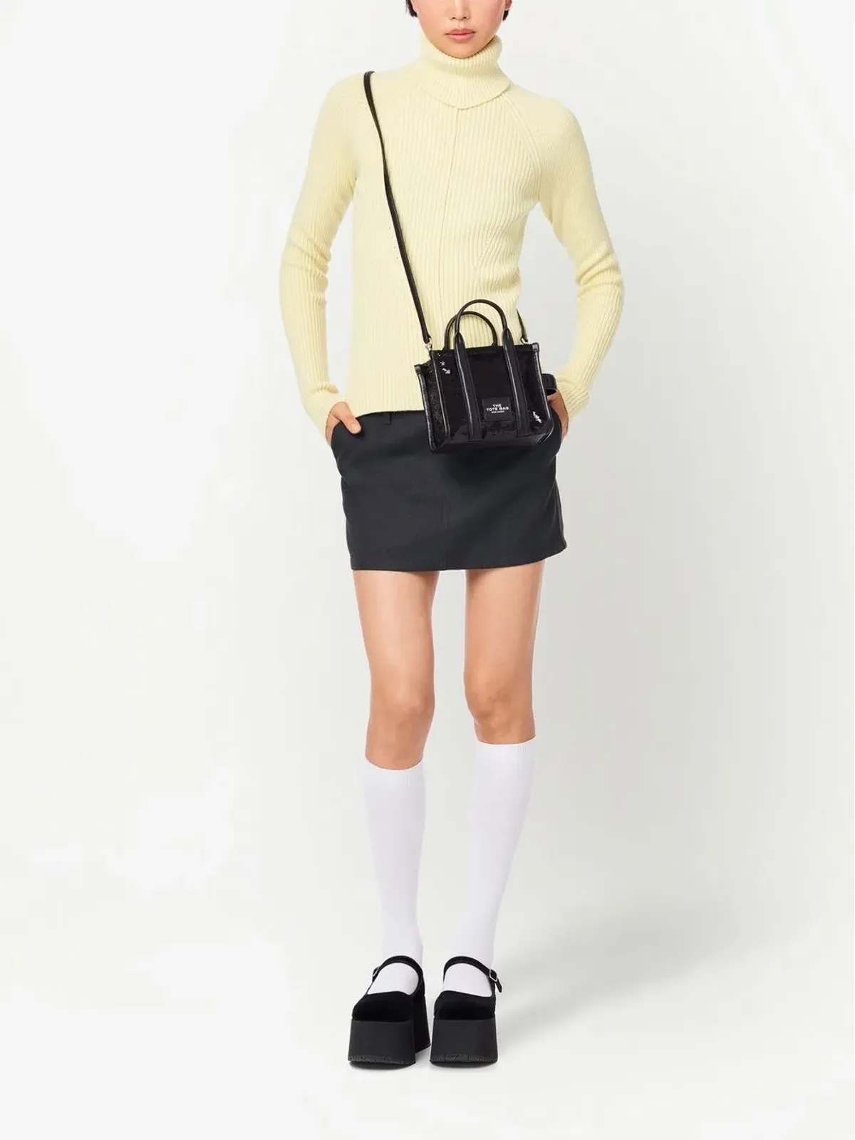 Marc Jacobs スパンコール クロスボディ トートバッグ - ブラック - 画像2