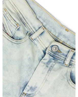 Diesel Kids ロゴパッチ ストレッチコットン ジーンズ - サムネイル3