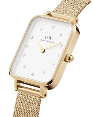 Daniel Wellington クアドラ ルミネ プレスド エバーゴールド 26mm - White - サムネイル2
