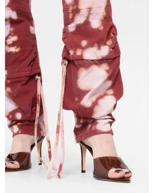 The Attico Essie タイダイカーゴパンツ - サムネイル5