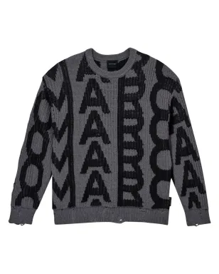Marc Jacobs モノグラム distressed ジャンパー - サムネイル1