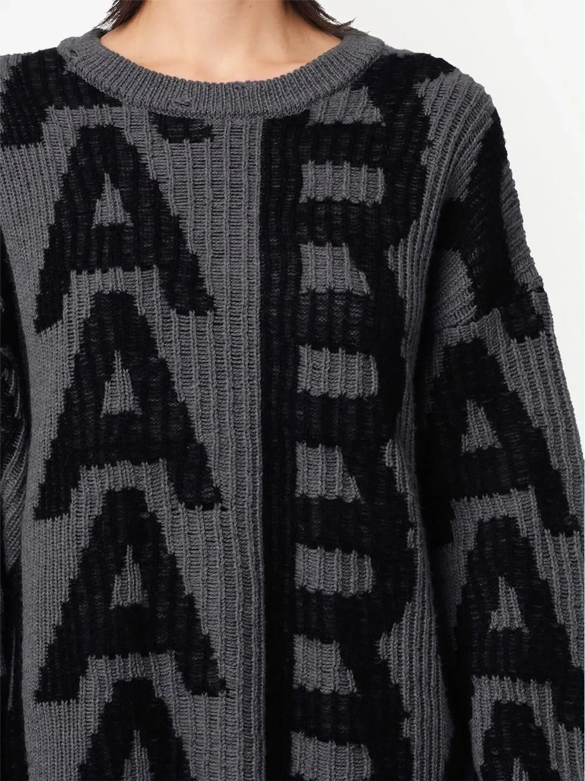 Marc Jacobs モノグラム distressed ジャンパー - 画像5