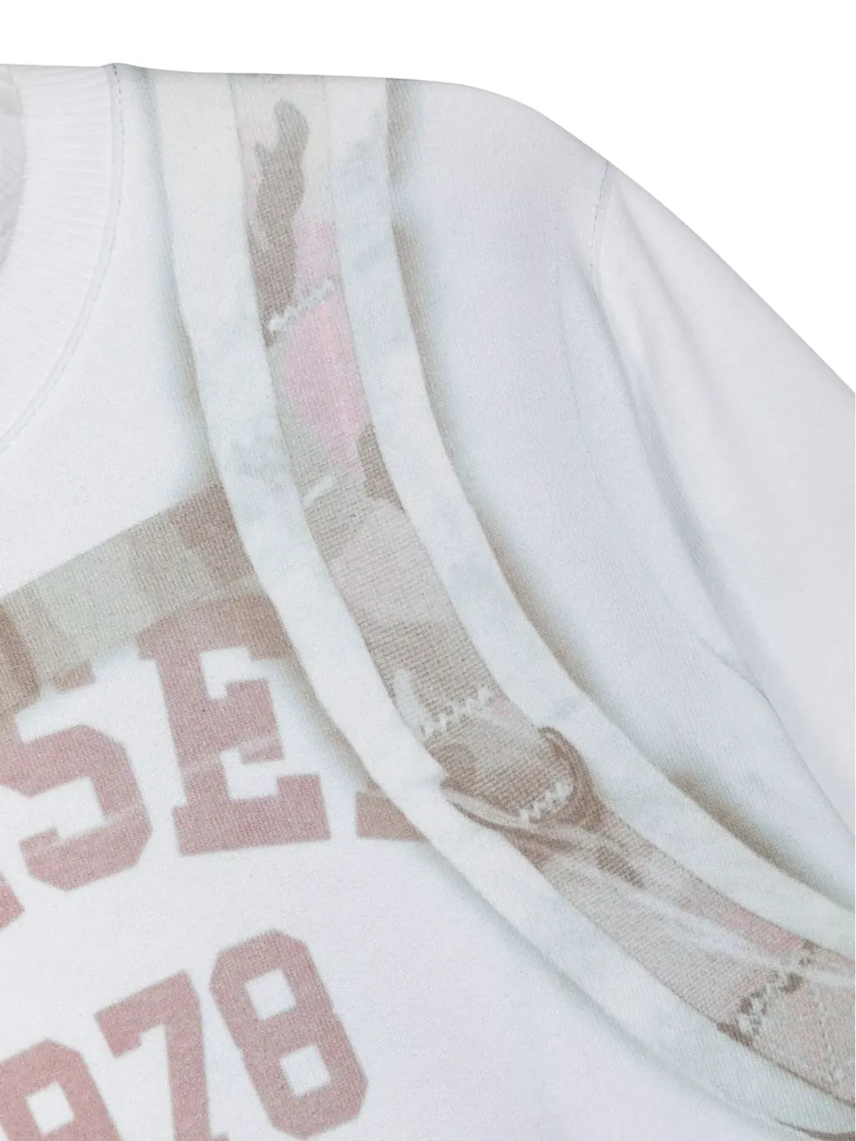 Diesel Kids トロンプ・ルイユプリント セーター - 画像3