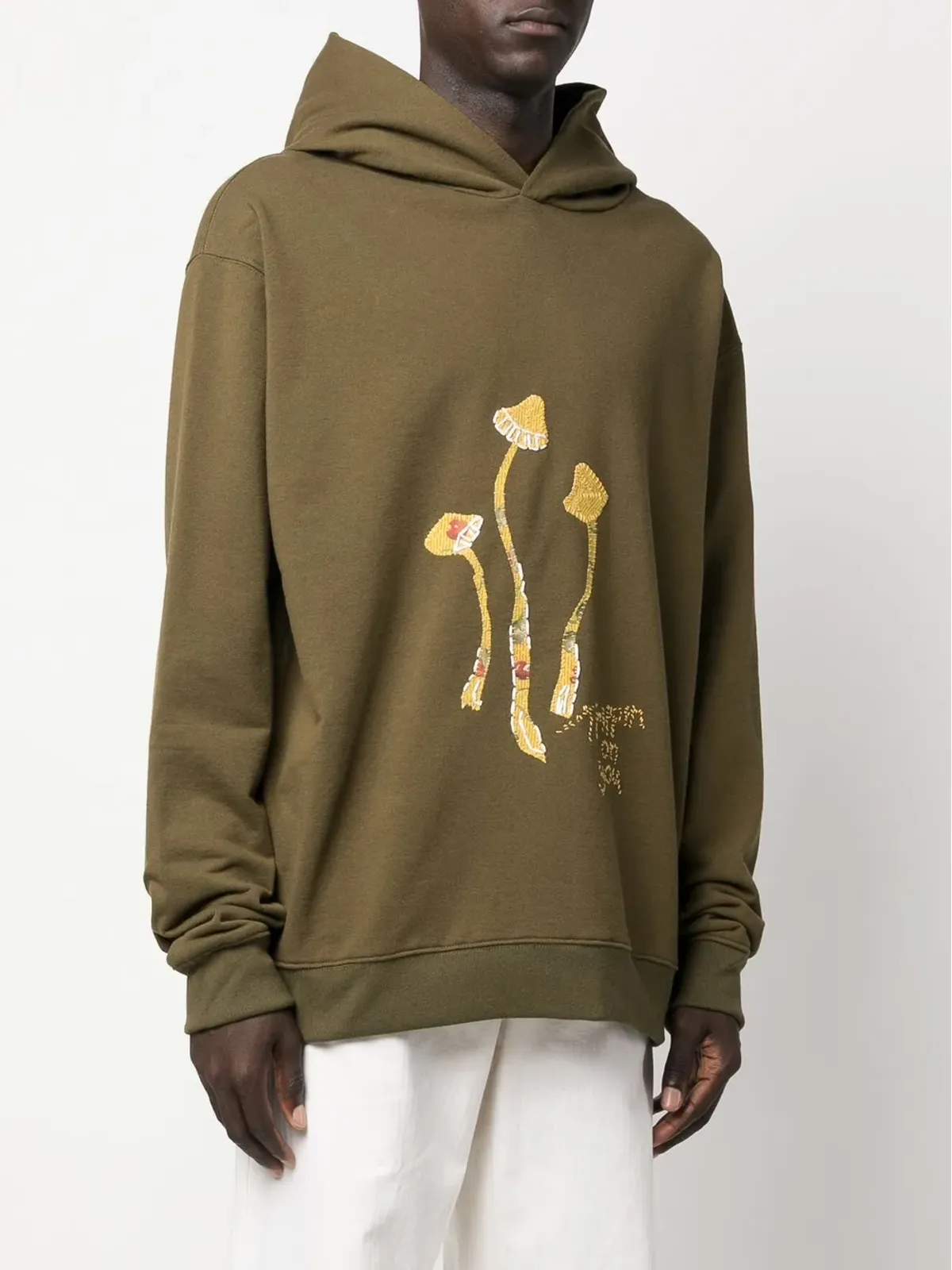 Maison Margiela マッシュルーム柄フード付きスウェットシャツ - 画像3