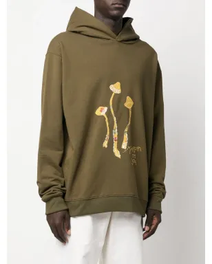 Maison Margiela マッシュルーム柄フード付きスウェットシャツ - サムネイル3