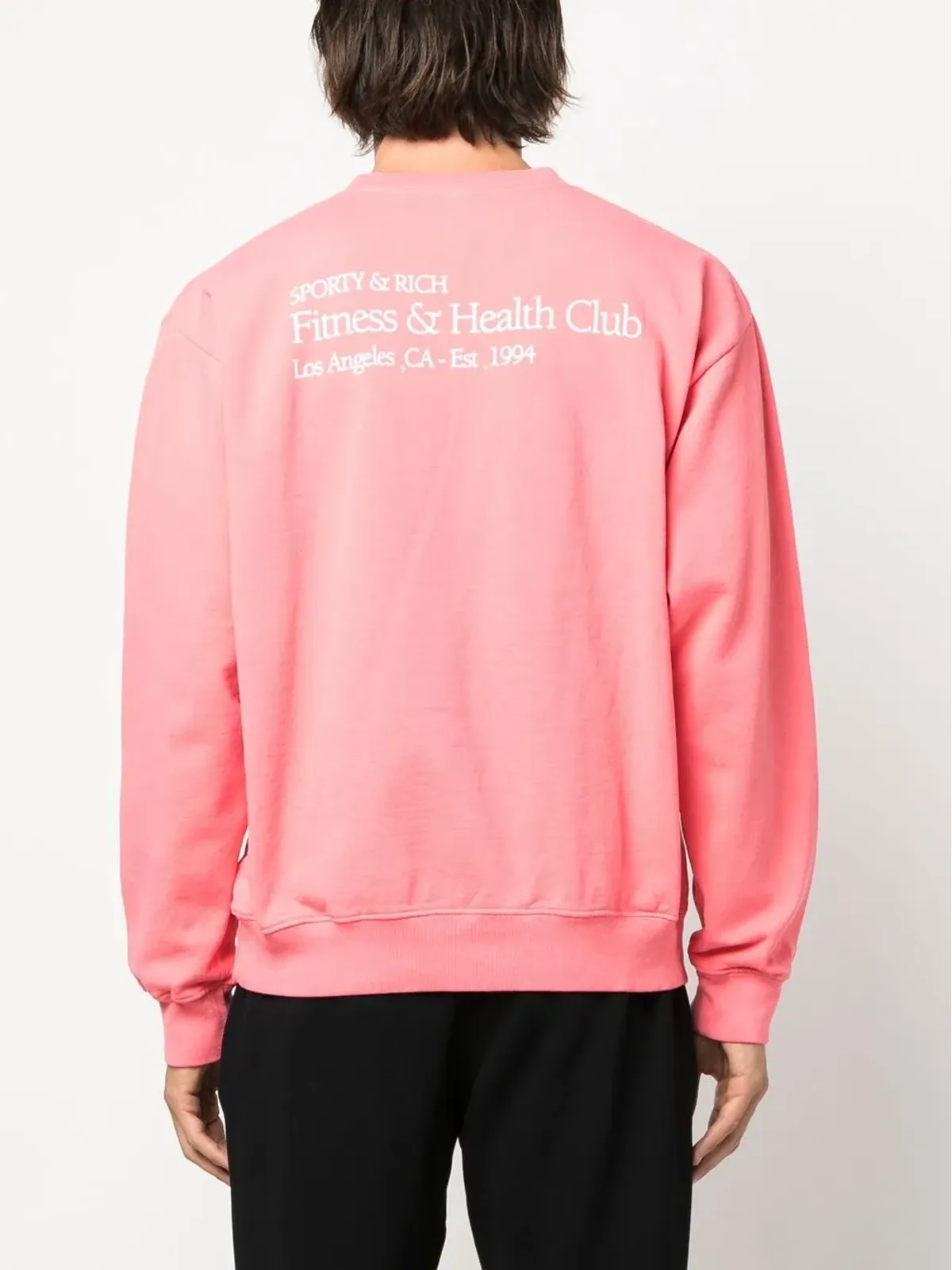 Sporty & Rich フィットネス＆ヘルスクラブ クルーネック スウェットシャツ - 画像4