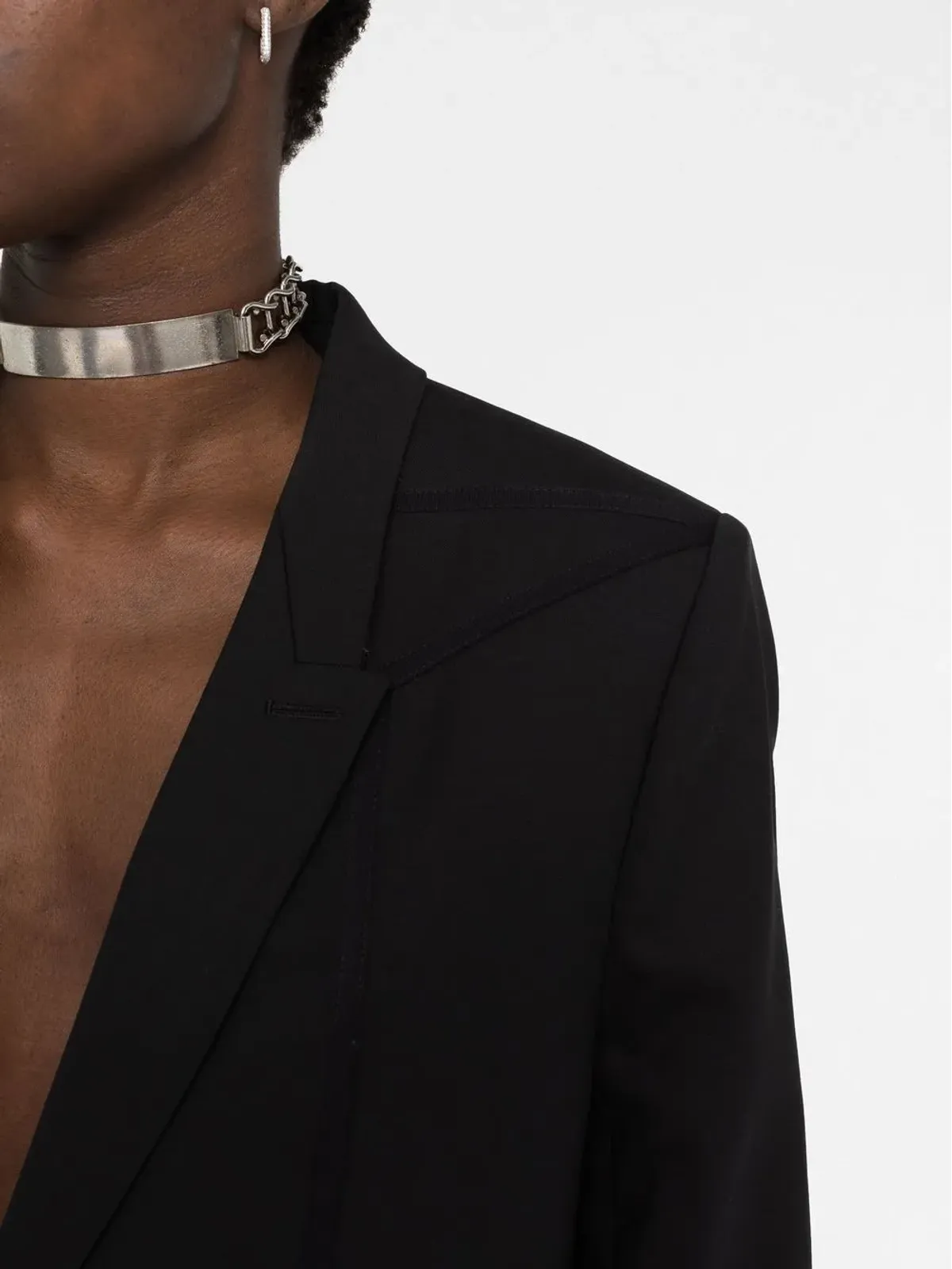 Rick Owens シングルブレストブレザー - 画像5