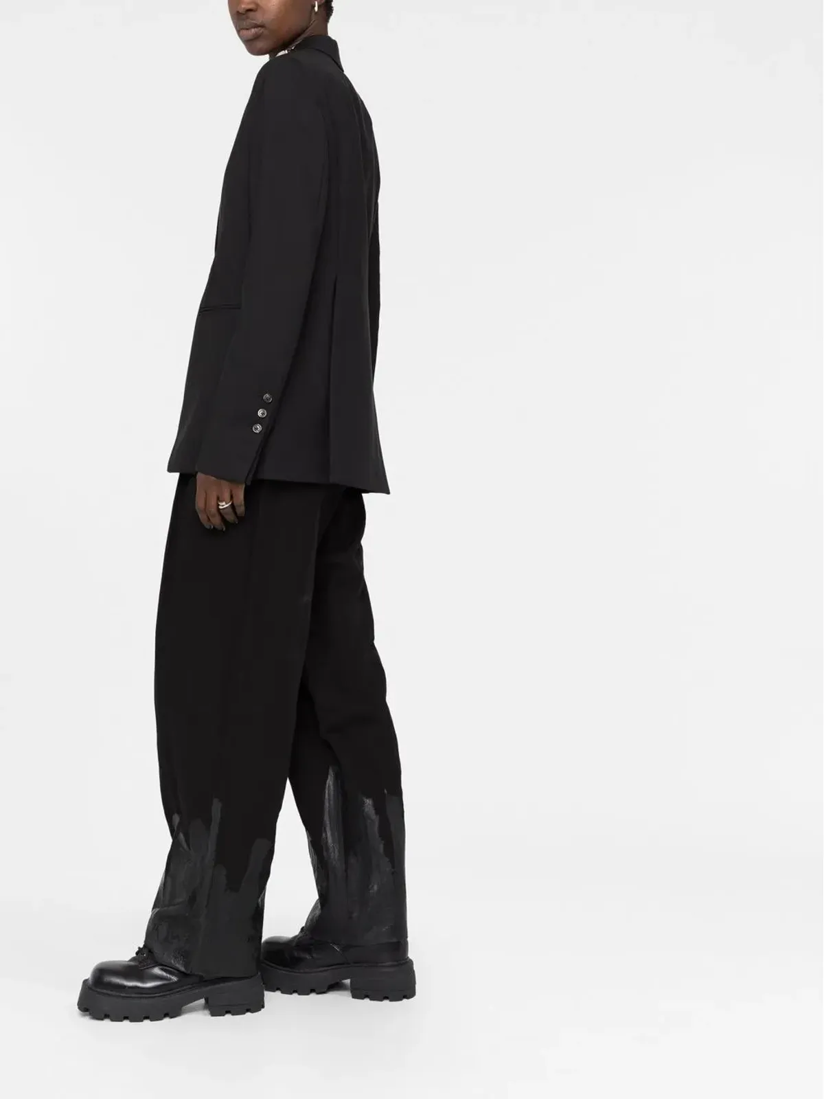 Rick Owens シングルブレストブレザー - 画像4