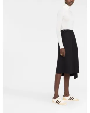 Jil Sander ロゴプリント ロールネック トップ - サムネイル4