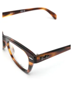 Ray-Ban べっ甲柄オプティカルグラス ブラウン - サムネイル3