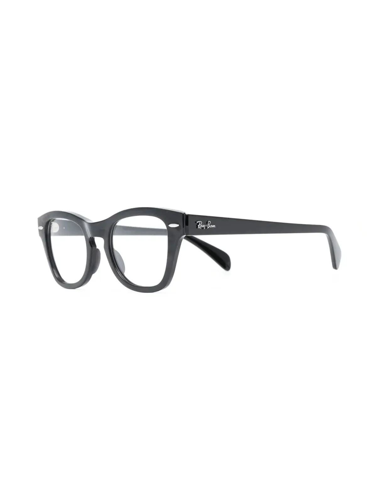 Ray-Ban スクエアフレーム眼鏡 - ブラック - 画像2
