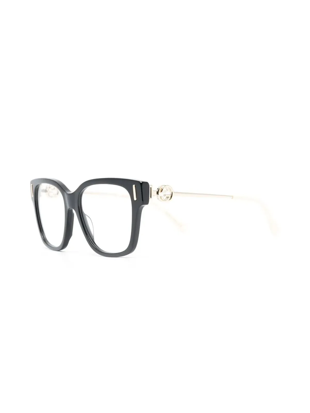 Gucci Eyewear GGロゴ スクエアフレーム眼鏡 - 画像2