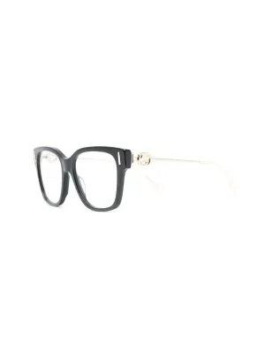 Gucci Eyewear GGロゴ スクエアフレーム眼鏡 - サムネイル2