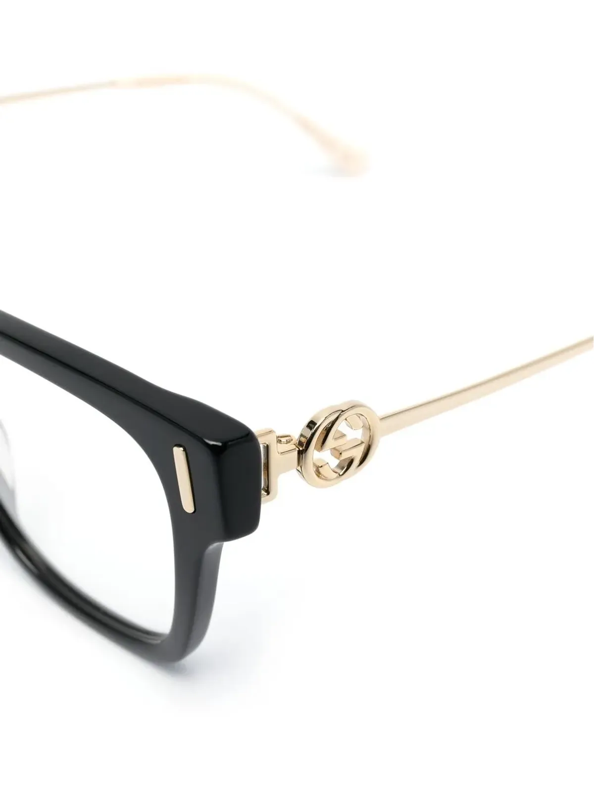 Gucci Eyewear GGロゴ スクエアフレーム眼鏡 - 画像3