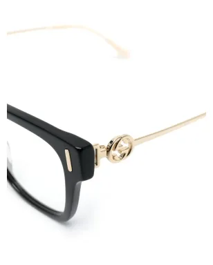 Gucci Eyewear GGロゴ スクエアフレーム眼鏡 - サムネイル3
