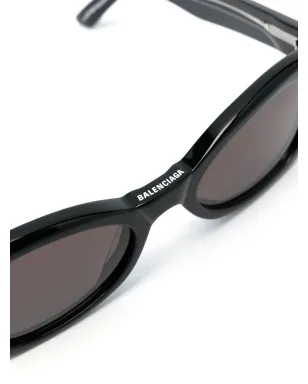 Balenciaga Eyewear ロゴプリント スクエアフレーム サングラス - サムネイル3