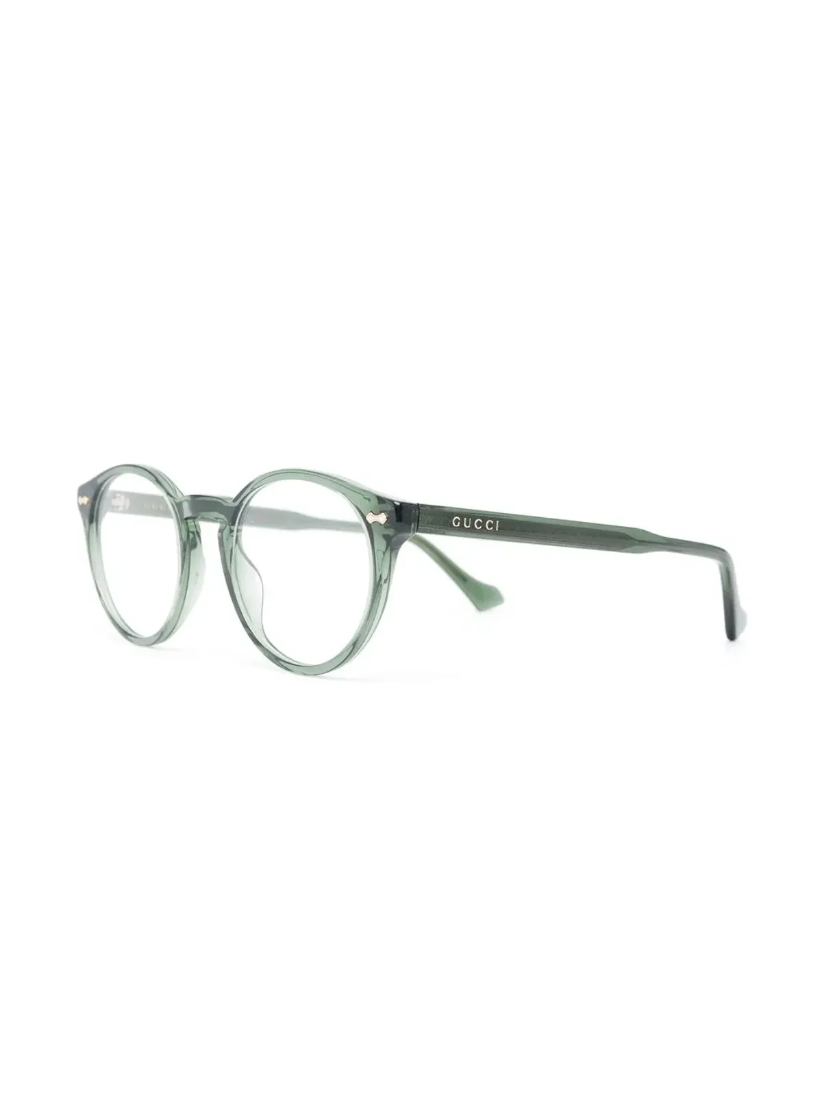 Gucci Eyewear ラウンドフレーム眼鏡 - 画像2