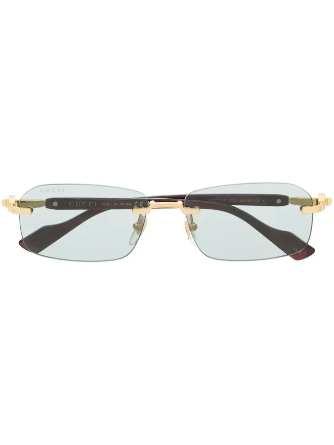 Gucci Eyewear Gucci Eyewear GG1221S レクタングルフレーム サングラスの商品画像