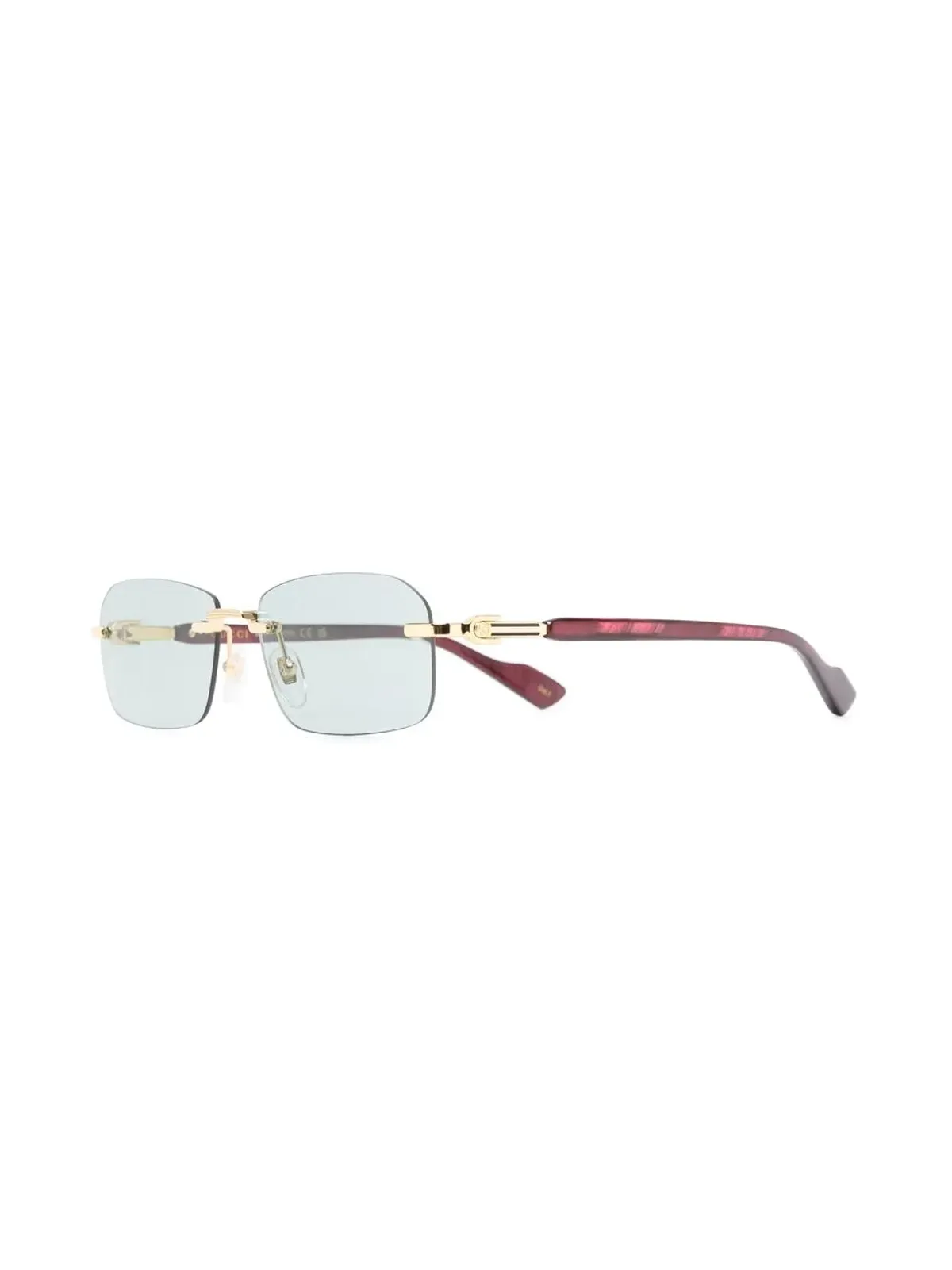 Gucci Eyewear GG1221S レクタングルフレーム サングラス - 画像2