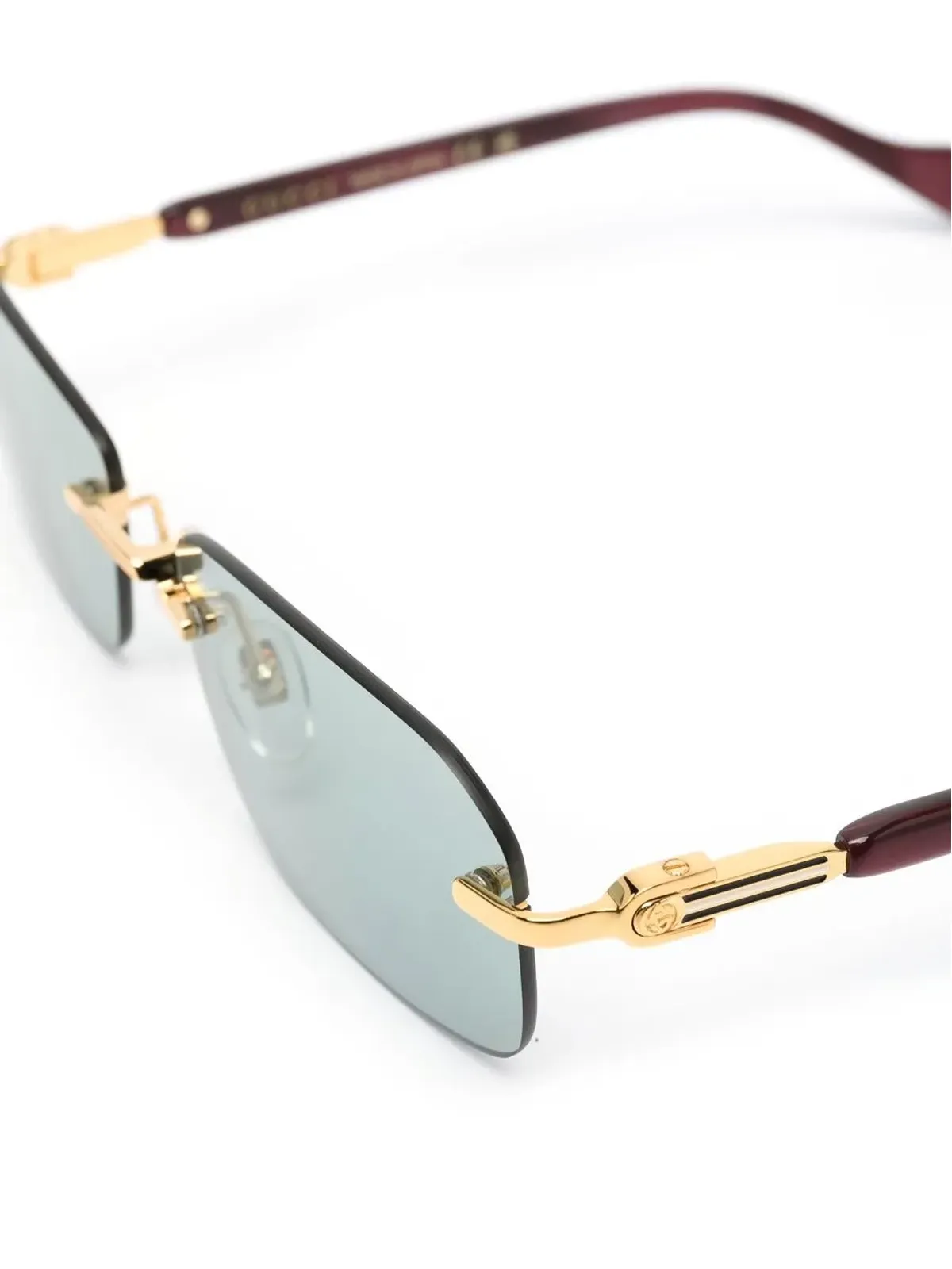 Gucci Eyewear GG1221S レクタングルフレーム サングラス - 画像3