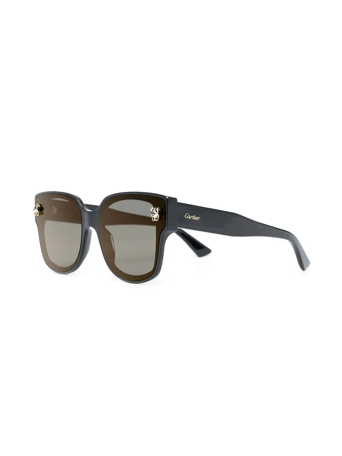 Cartier Eyewear ウェイファー・フレーム サングラス - 画像2