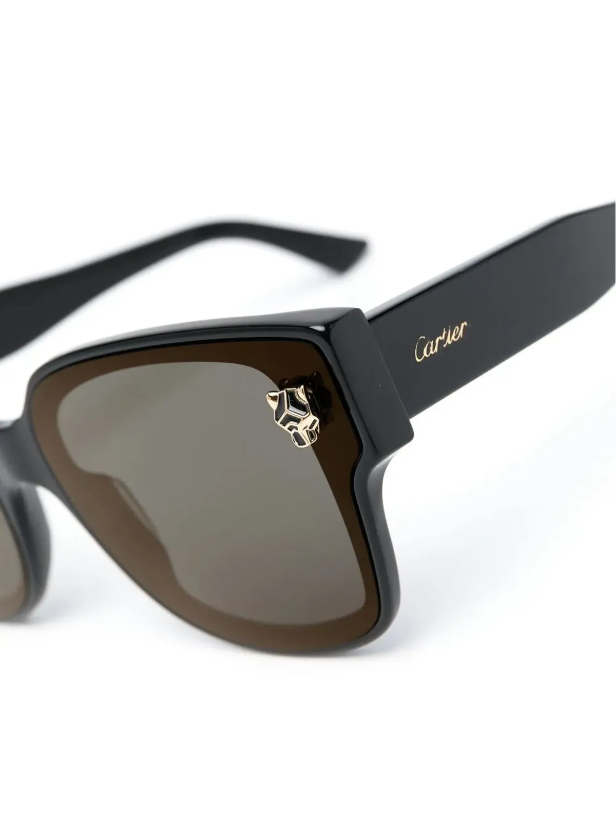 Cartier Eyewear ウェイファー・フレーム サングラス - 画像3