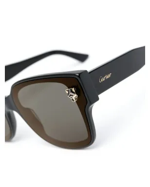 Cartier Eyewear ウェイファー・フレーム サングラス - サムネイル3