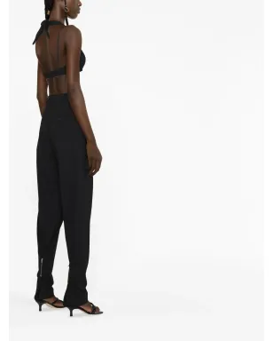 Jacquemus テーパードレッグパンツ（ブラック） - サムネイル4