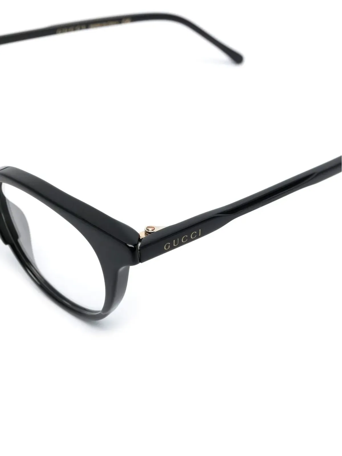 Gucci Eyewear ラウンドフレーム眼鏡 - 画像3