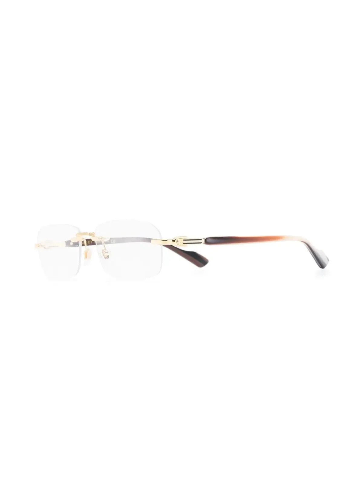 Gucci Eyewear リムレス・オプティカルグラス - 画像2
