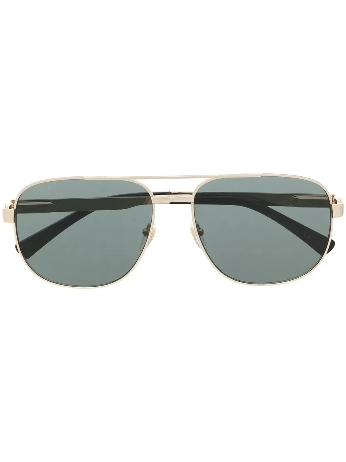 Gucci Eyewear パイロットフレーム ティンテッドサングラス - ゴールド - 画像1
