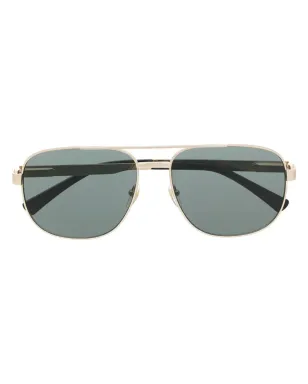 Gucci Eyewear パイロットフレーム ティンテッドサングラス - ゴールド - サムネイル1