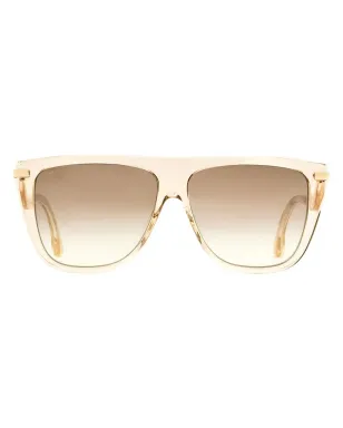 Jimmy Choo Eyewear スヴィ ブロウライン サングラス - サムネイル1