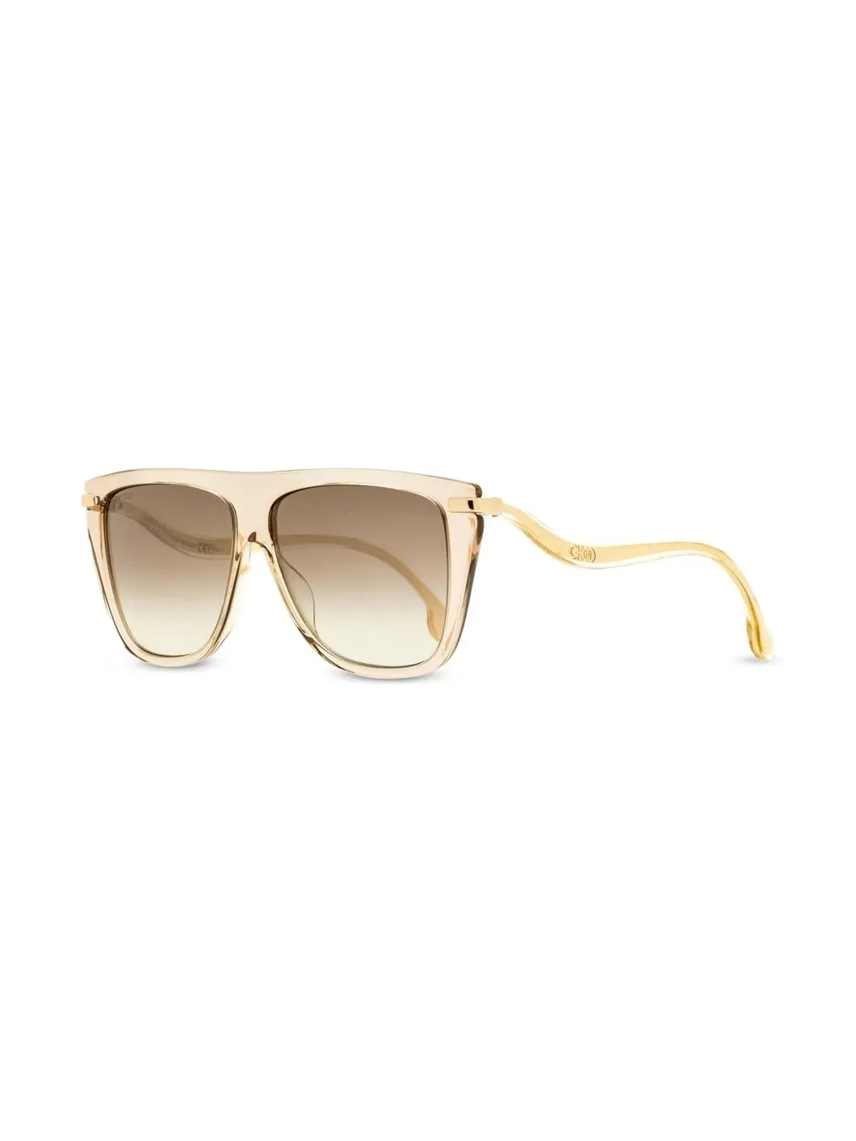 Jimmy Choo Eyewear スヴィ ブロウライン サングラス - 画像2