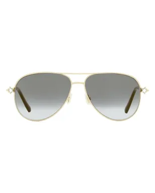 Jimmy Choo Eyewear サンサ パイロットフレーム サングラス - サムネイル1
