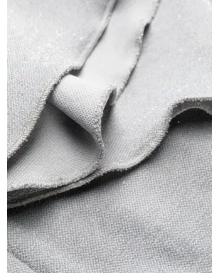 Sleeper Lurex Lounge two-piece suit - Grey - サムネイル4