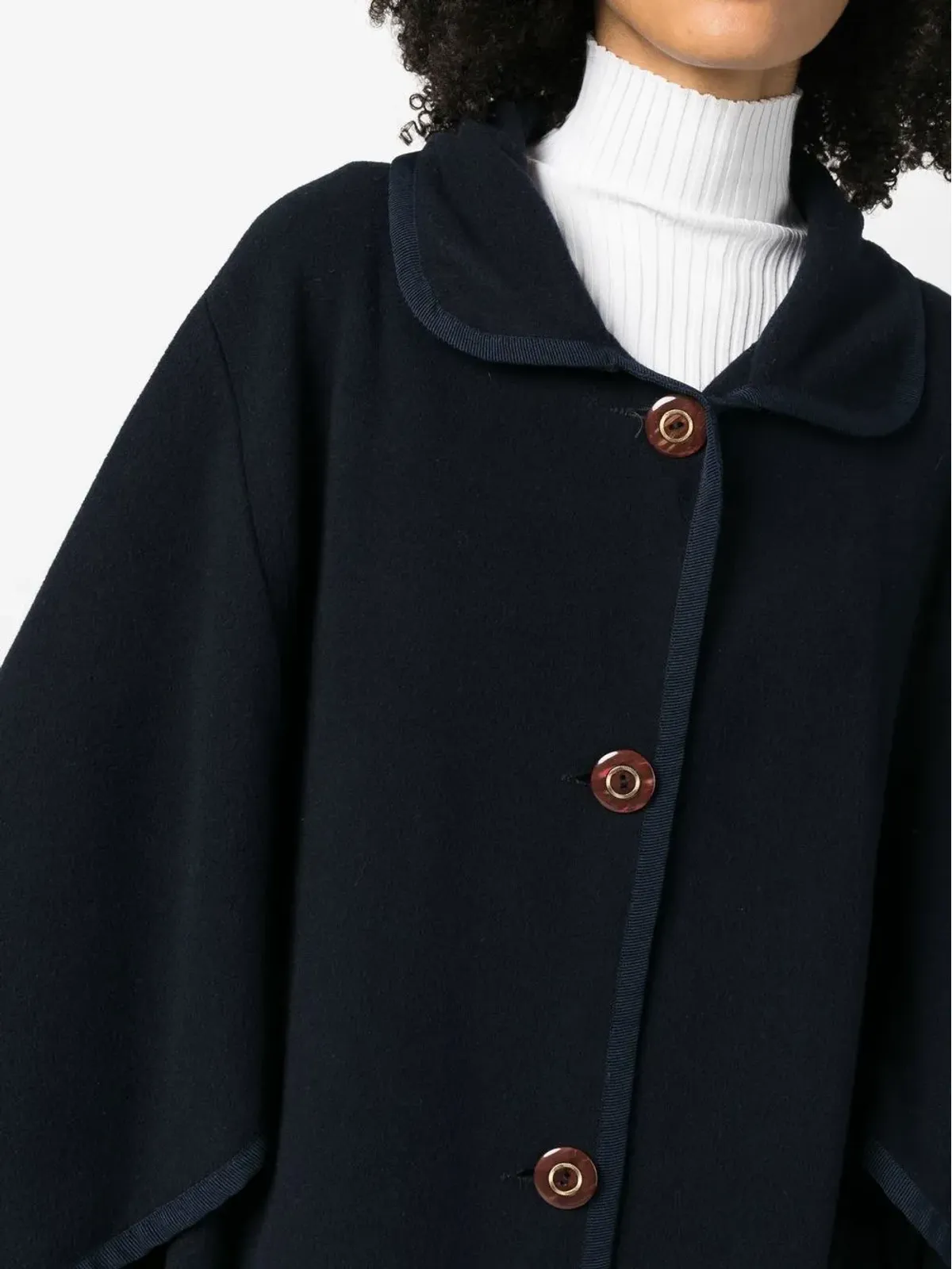 A.N.G.E.L.O. Vintage Cult ケープ風・シングルブレストコート - 画像5