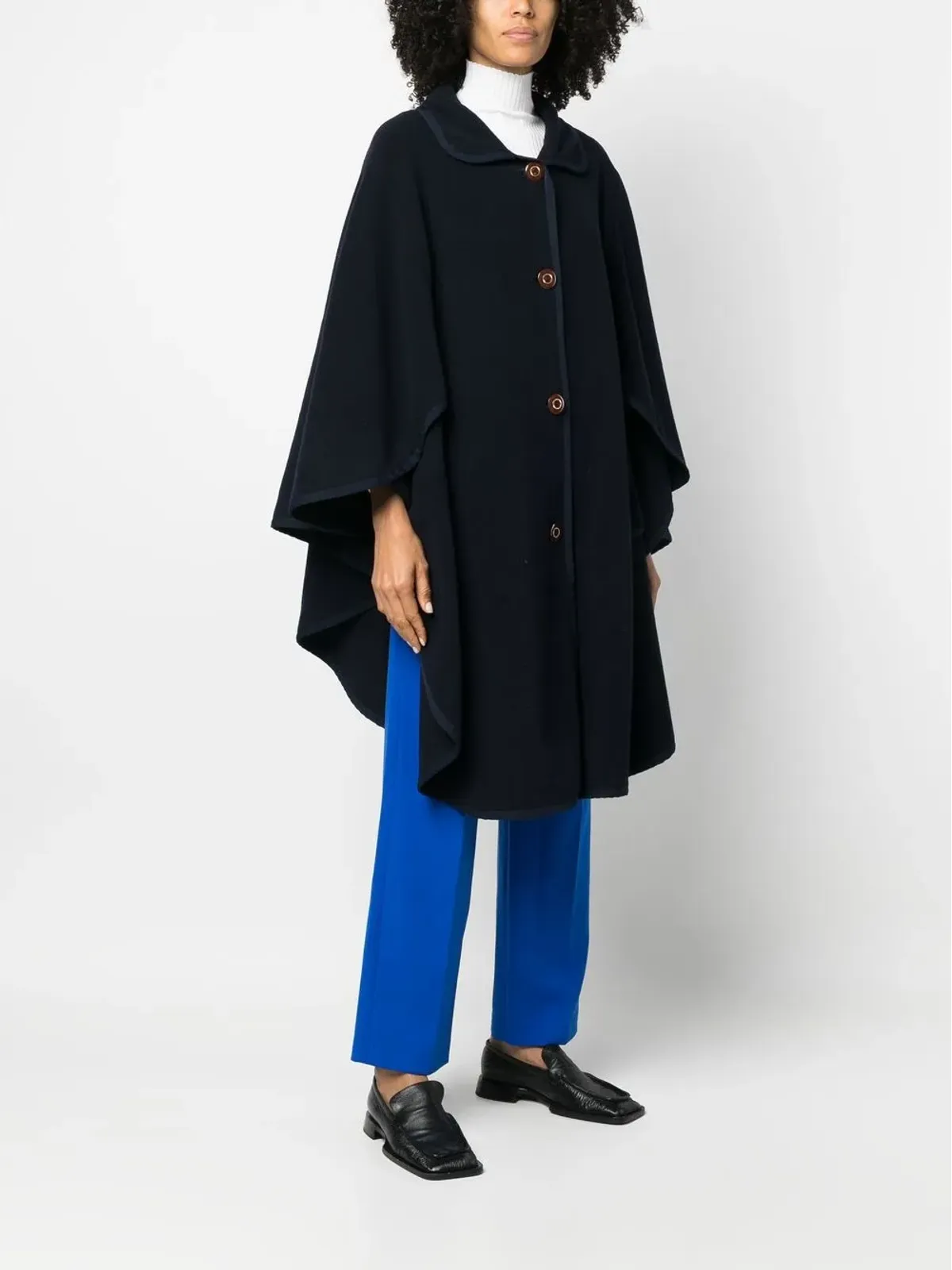 A.N.G.E.L.O. Vintage Cult ケープ風・シングルブレストコート - 画像3
