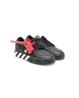 Off-White Kids バルカナイズドスニーカー ブラック - サムネイル1