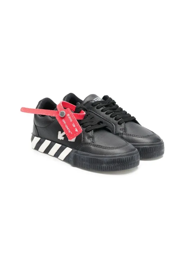 Off-White Kids Off-White Kids バルカナイズドスニーカー ブラックの商品画像