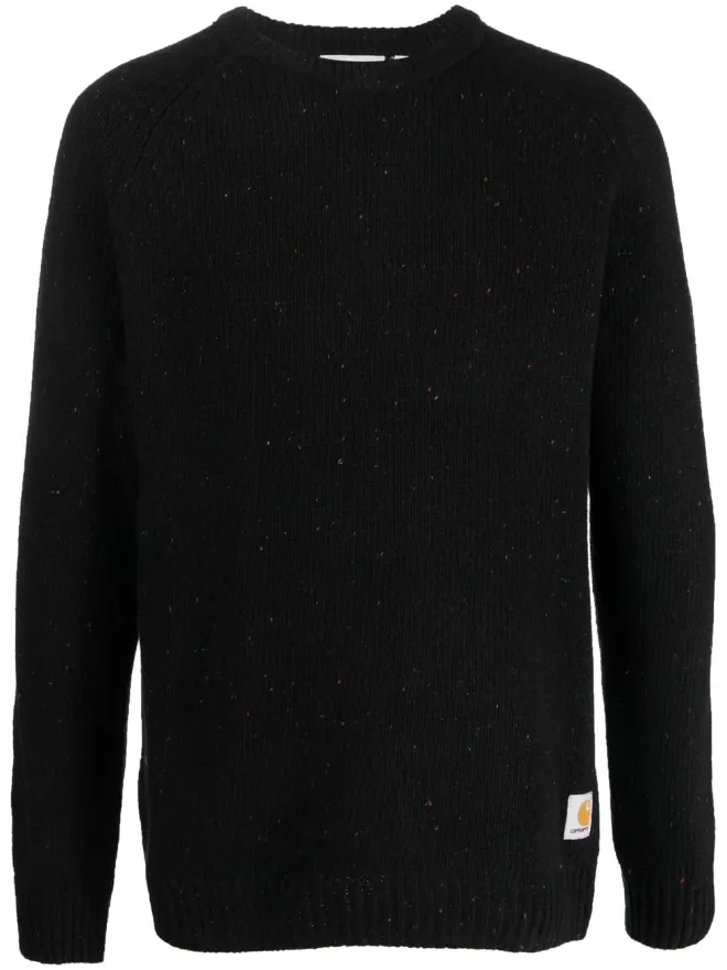Carhartt WIP Carhartt WIP Anglistic クルーネック ジャンパー ブラックの商品画像