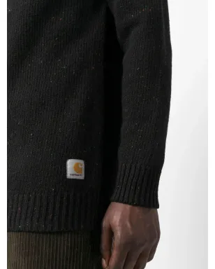 Carhartt WIP Anglistic クルーネック ジャンパー ブラック - サムネイル5