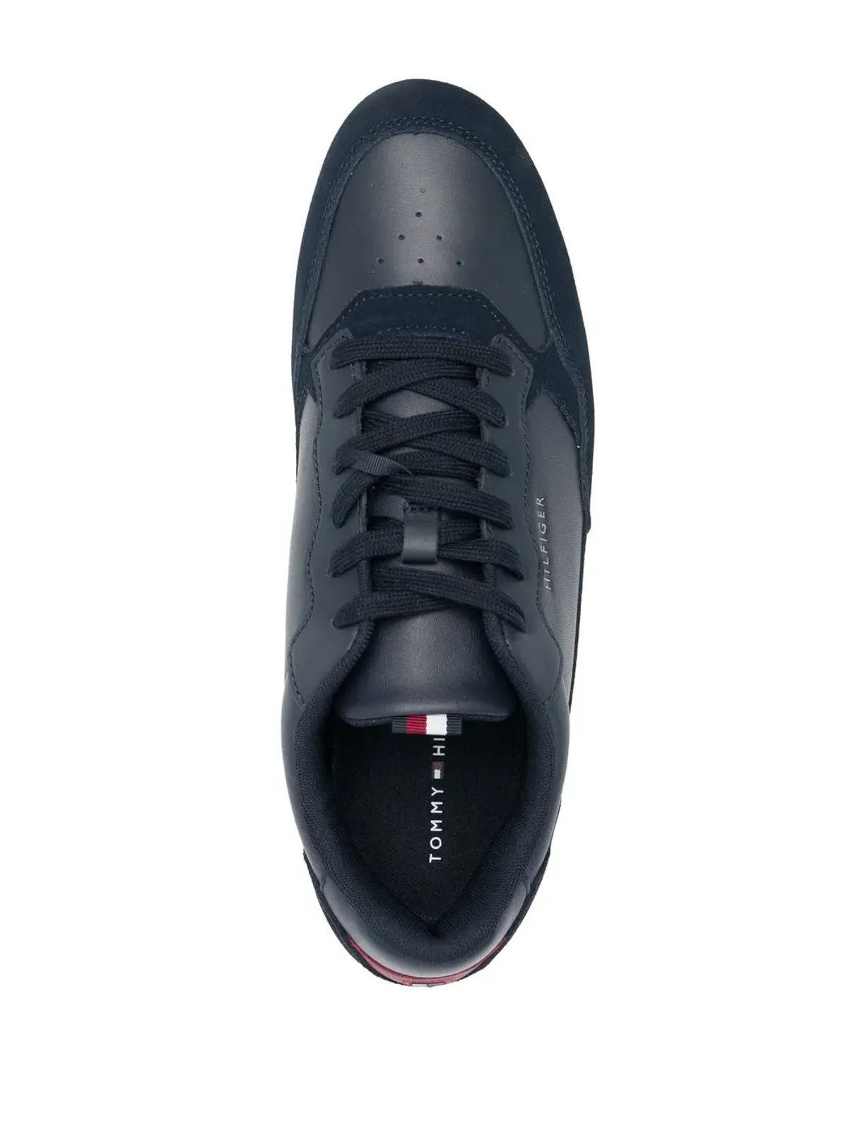 Tommy Hilfiger エンボス ロゴ ディテール スニーカー ブルー - 画像4
