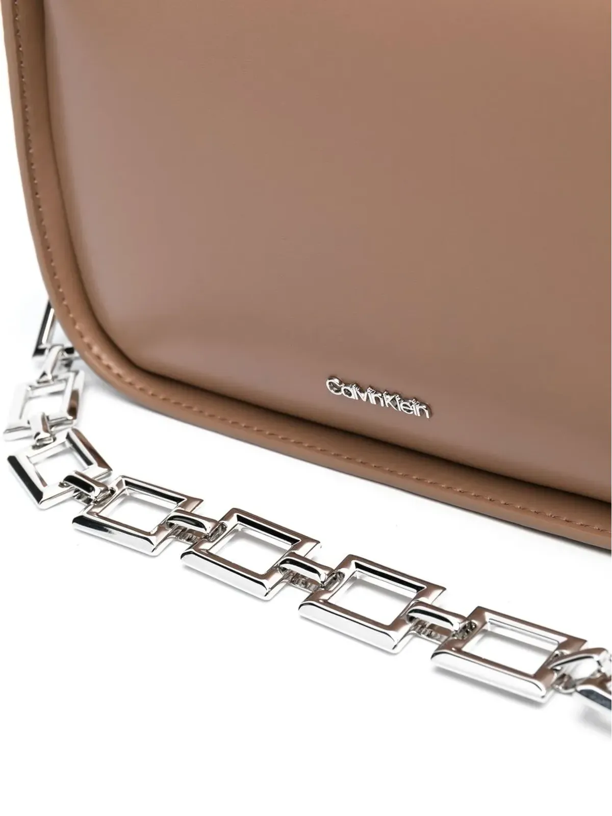 Calvin Klein ロゴレタリング クロスボディバッグ - 画像4