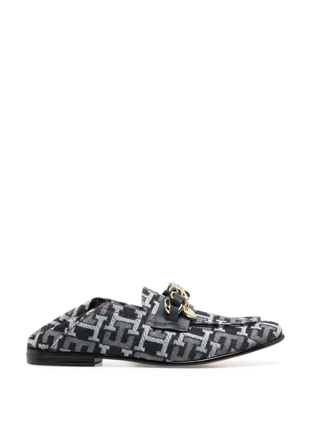 Tommy Hilfiger ロゴジャカード ローファー - 画像5