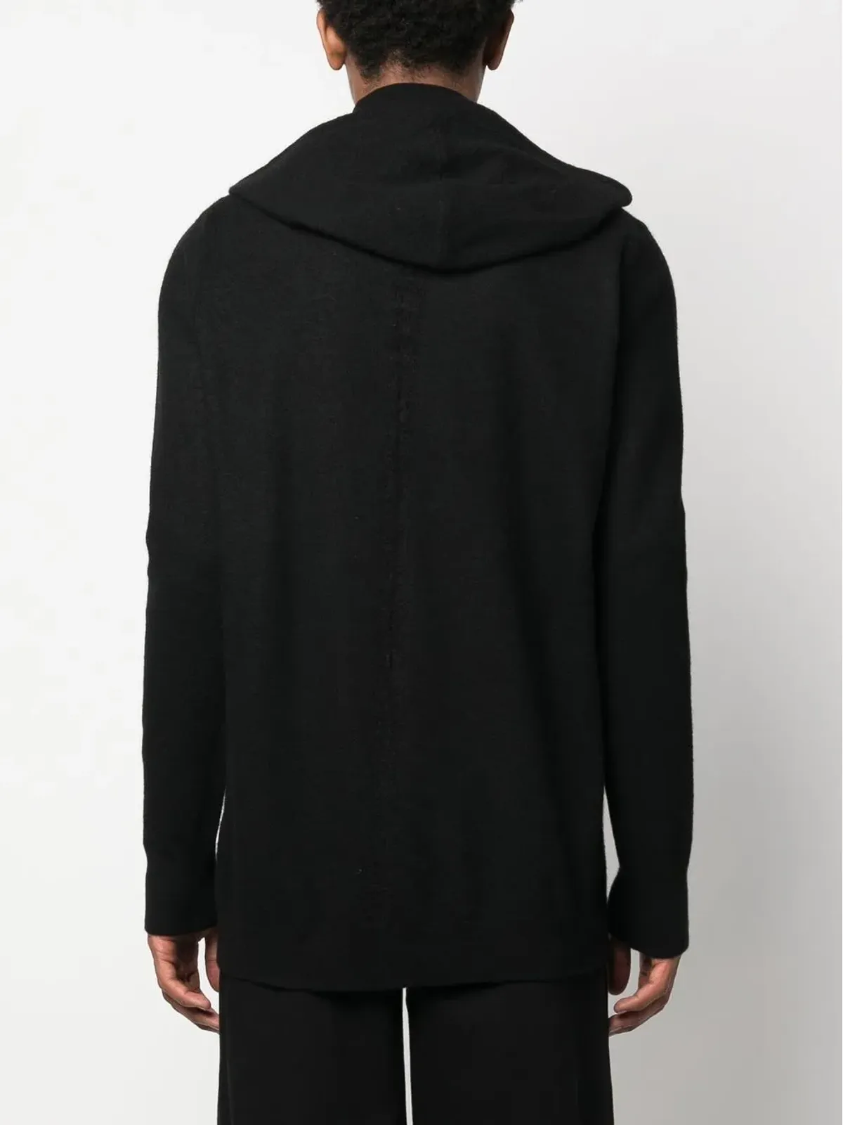 Rick Owens カシミヤ ジップファスナー付きフーディー - 画像4