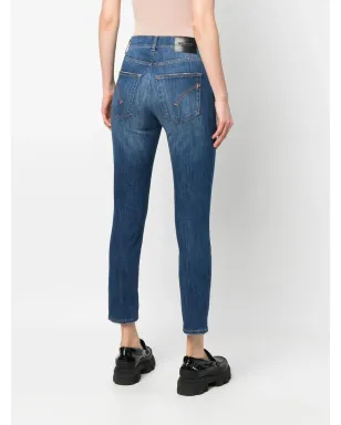 DONDUP スリムカット クロップドジーンズ - サムネイル4